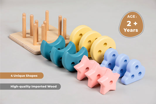 4 Piece Shaped Sorter