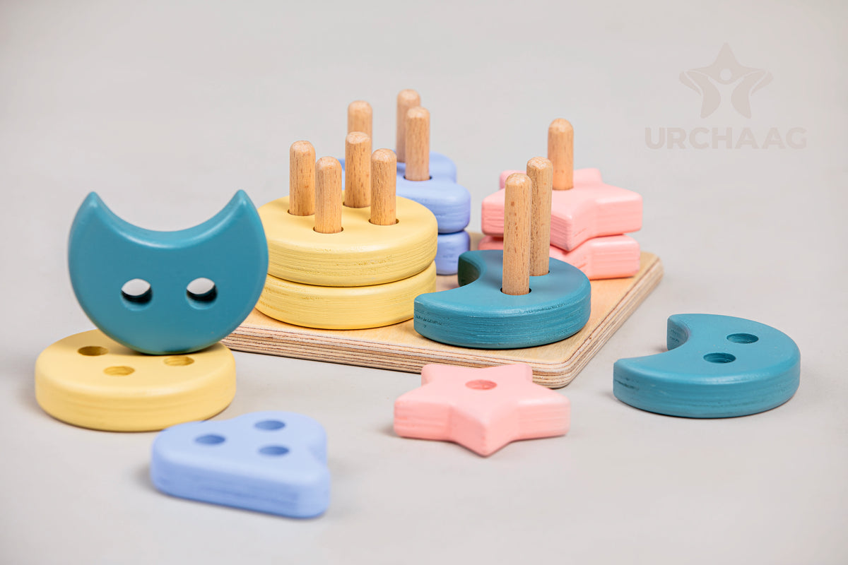 4 Piece Shaped Sorter
