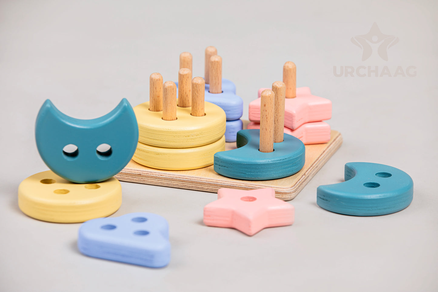 4 Piece Shaped Sorter