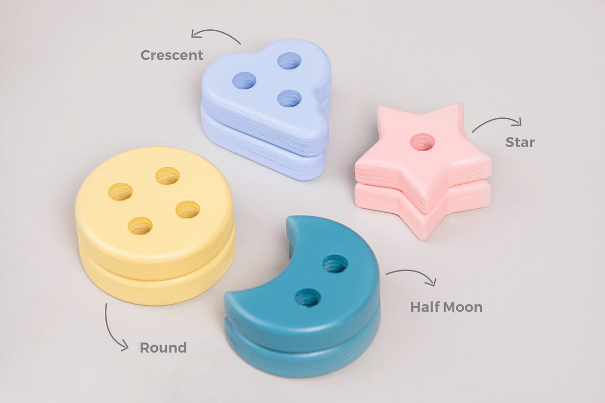 4 Piece Shaped Sorter